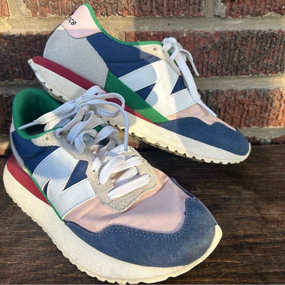 New Balance 237 Moon Shadow/Pink Haze women’s 6.5 retro style sneakers - Picture 2 of 15